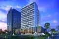 Wohnkomplex Furnished apartments with large balconies in Avanti residential complex with a gym, Business Bay, Dubai, UAE