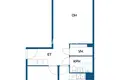 Квартира 2 комнаты 57 м² Tampere sub region, Финляндия