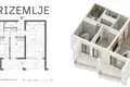2 bedroom apartment 69 m² Muo, Montenegro