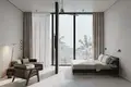 Wohnkomplex New complex of furnished apartments with a swimming pool and a view of the ocean, Bali, Indonesia