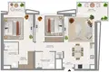 Apartamento 2 habitaciones 106 m² Dubái, Emiratos Árabes Unidos