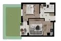 Appartement 1 chambre 58 m² Susanj, Monténégro