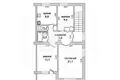 Apartamento 64 m² Carniany, Belarús