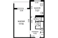 Wohnung 1 zimmer 33 m² Minsk, Belarus