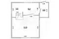 Maison 25 m² Matykalski sielski Saviet, Bélarus