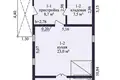 House 48 m² Zabalac, Belarus