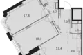 Wohnung 3 zimmer 77 m² Moskau, Russland