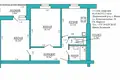 2 room apartment 62 m² Fanipal, Belarus
