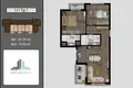 Mieszkanie 1 pokój 74 m² Erdemli, Turcja