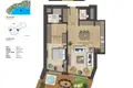1 bedroom apartment 104 m² Bakırköy, Turkey
