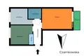 Apartamento 2 habitaciones 42 m² Lodz, Polonia