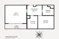 Appartement 2 chambres 49 m² Poznan, Pologne
