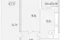 2 room apartment 68 m² Odesa, Ukraine