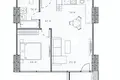 Wohnung 2 zimmer 51 m² Batumi, Georgien