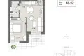 Mieszkanie 1 pokój 36 m² Boreti, Czarnogóra