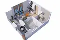 Квартира 1 спальня 36 м² Варшава, Польша
