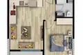 Квартира 2 комнаты 60 м² Эрдемли, Турция