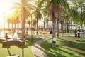 Residential complex High-rise residence Cloud Tower with swimming pools and sports grounds in the city center, JVT, Dubai, UAE