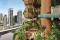 Kompleks mieszkalny New residence Eywa with swimming pools, lounge areas and waterfalls on the bank of the canal, Business Bay, Dubai, UAE