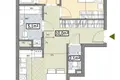 Mieszkanie 3 pokoi 71 m² Warszawa, Polska