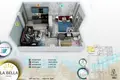 Studio apartment 1 bedroom 44 m² Hurghada, Egypt