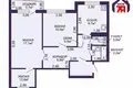 3 room apartment 62 m² Sluck, Belarus
