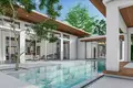 Complexe résidentiel New complex of exclusive villas with swimming pools at 900 meters from Mai Khao Beach, Phuket, Thailand