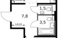 Квартира 2 комнаты 49 м² Ленинский городской округ, Россия