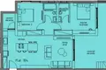 Penthouse z 2 sypialniami 108 m² Demos Agiou Athanasiou, Cypr