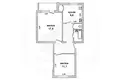 Appartement 2 chambres 51 m² Lieninski, Bélarus