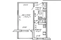Appartement 1 chambre 33 m² Minsk, Bélarus