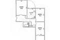 Appartement 3 chambres 67 m² Muchaviecki sielski Saviet, Bélarus