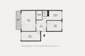 Appartement 3 chambres 53 m² Varsovie, Pologne