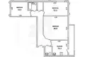 Wohnung 3 zimmer 75 m² Muchaviecki sielski Saviet, Belarus