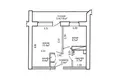 Wohnung 1 zimmer 31 m² Minsk, Belarus