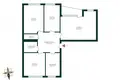 Appartement 4 chambres 73 m² Varsovie, Pologne