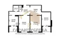 Wohnung 3 zimmer 86 m² Muchaviecki sielski Saviet, Belarus