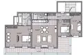 Wohnung 3 Schlafzimmer 158 m² Herceg Novi, Montenegro