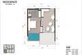 Apartamento 1 habitación 61 m² Pa Tong, Tailandia