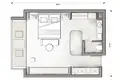 Mieszkanie 1 pokój 38 m² Ban Bang Thao, Tajlandia
