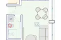 1 room apartment 19 m² Garliava, Lithuania