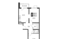 Apartamento 2 habitaciones 53 m² Leninsky District, Rusia