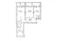 3 room apartment 94 m² Minsk, Belarus