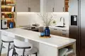 Kompleks mieszkalny New residence Hamilton with a swimming pool and a park, Town Square, Dubai, UAE