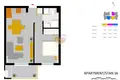 1 bedroom apartment 46 m² Ulcinj, Montenegro