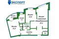 Квартира 3 комнаты 80 м² Минск, Беларусь