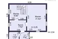 Haus 51 m² Visnieuski sielski Saviet, Belarus