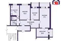 Wohnung 4 zimmer 68 m² Sluzk, Belarus