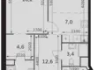Wohnung 2 zimmer 67 m² Moskau, Russland