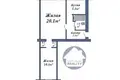 Apartamento 2 habitaciones 46 m² Baránavichi, Belarús